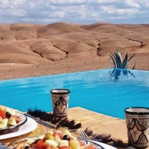 Agafay Day Pass: Pool Access, Lunch & Transportation